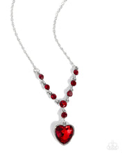 Load image into Gallery viewer, Fresh Fondness - Red (Heart) Necklace
