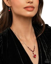 Load image into Gallery viewer, Fresh Fondness - Red (Heart) Necklace
