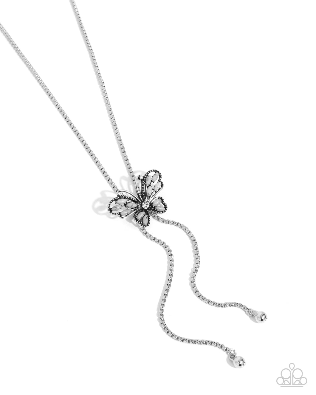 Flight Dynamics - Silver (Butterfly) Necklace
