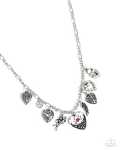 Load image into Gallery viewer, Caring Collection - White (Heart Charm) Necklace
