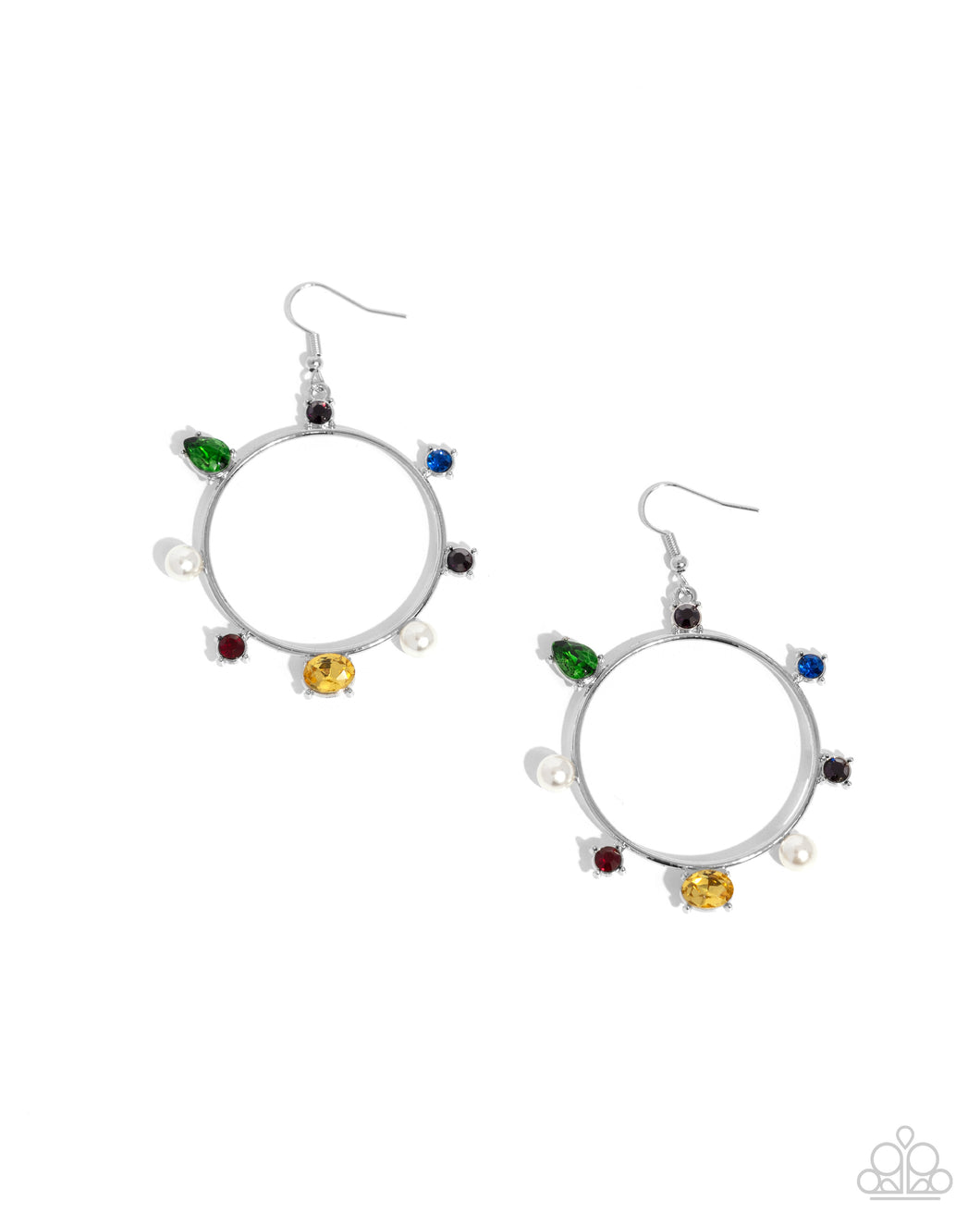 Tailored Treasure - Multi (Rhinestone) Earring