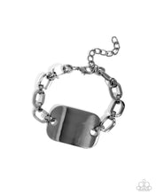 Load image into Gallery viewer, Sleek Suit - Black (Gunmetal) Bracelet
