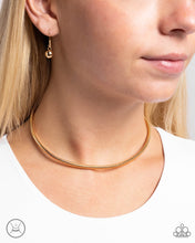 Load image into Gallery viewer, Captivating Choker - Gold (Choker) Necklace
