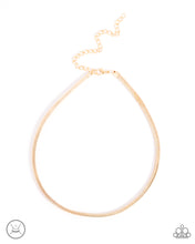 Load image into Gallery viewer, Captivating Choker - Gold (Choker) Necklace
