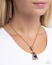 Load image into Gallery viewer, Pendant Promise - Blue Necklace
