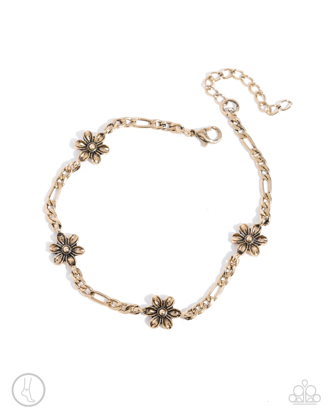 Gardening Gusto - Gold (Flower) Anklet