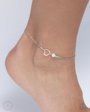 Load image into Gallery viewer, Affectionate Assertion - White (Pearl) Anklet
