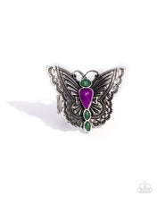 Load image into Gallery viewer, Adolescent Aerial - Purple (Butterfly) Ring
