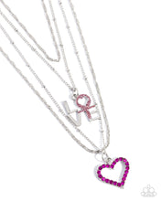 Load image into Gallery viewer, Courting Caliber - Pink (Heart) Necklace
