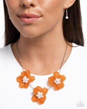 Load image into Gallery viewer, Petaled Promotion - Orange Necklace
