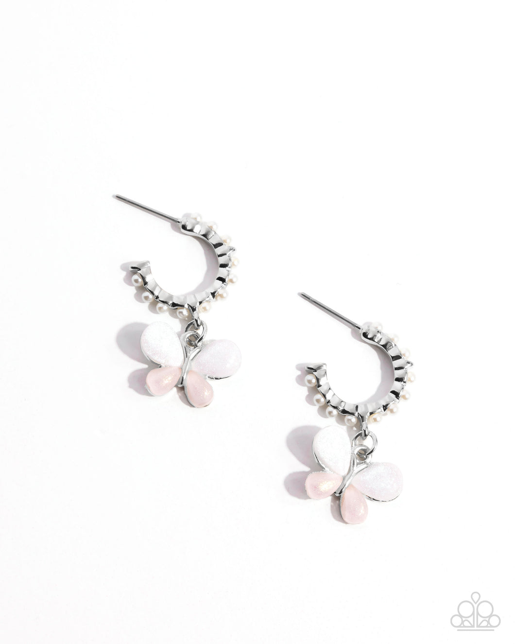 Fly to Your Heart - Pink (Butterfly) Earring