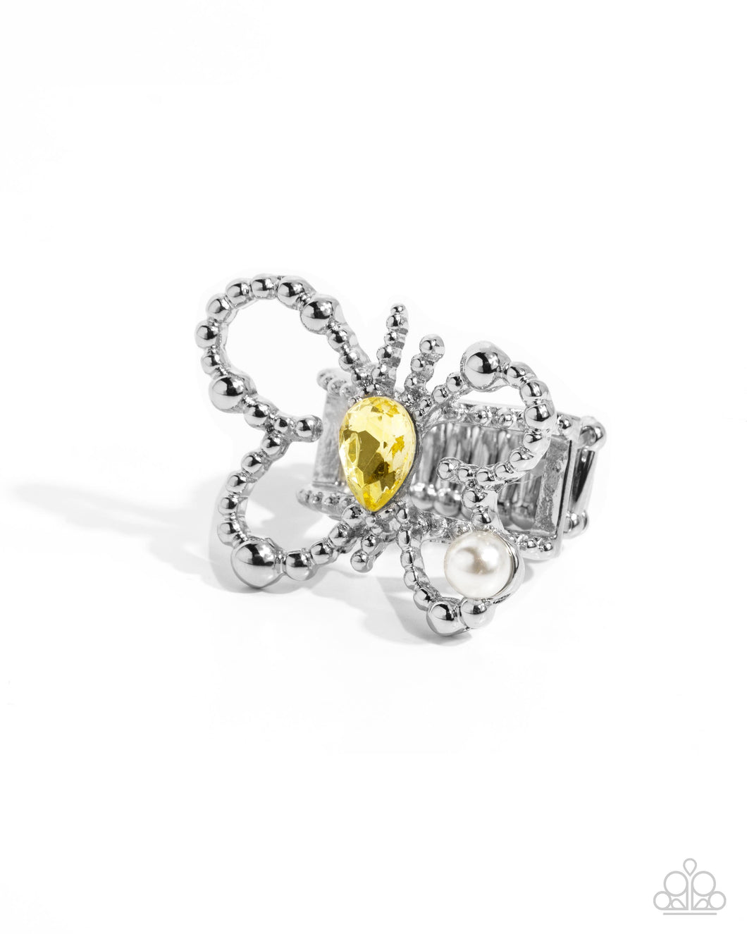 Aerial Artifact - Yellow (Butterfly) Ring