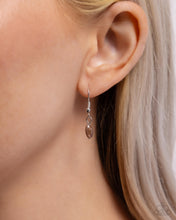 Load image into Gallery viewer, Dainty Dimension - Brown (Silver Bow) Necklace
