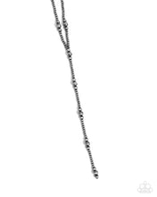 Load image into Gallery viewer, Elongated Element - Silver Necklace
