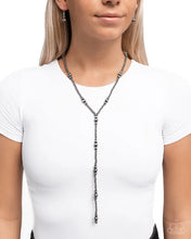 Load image into Gallery viewer, Elongated Element - Silver Necklace
