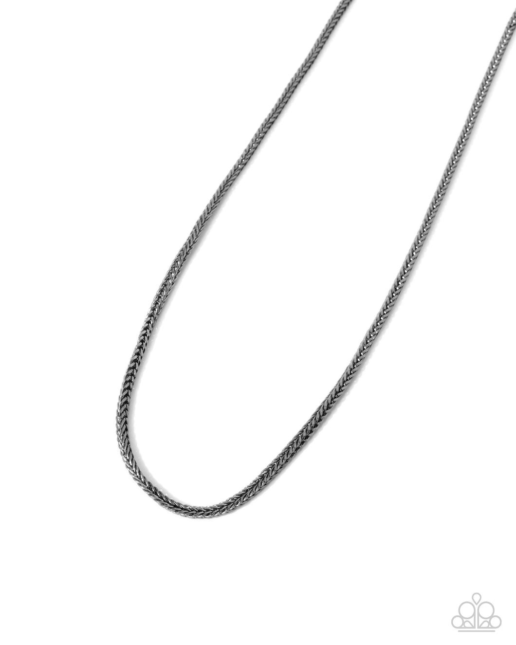 Breaking Away - Black (Gunmetal) Necklace