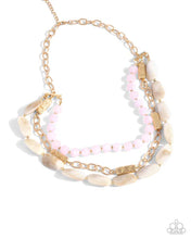 Load image into Gallery viewer, Eclectic Effect - Pink Necklace
