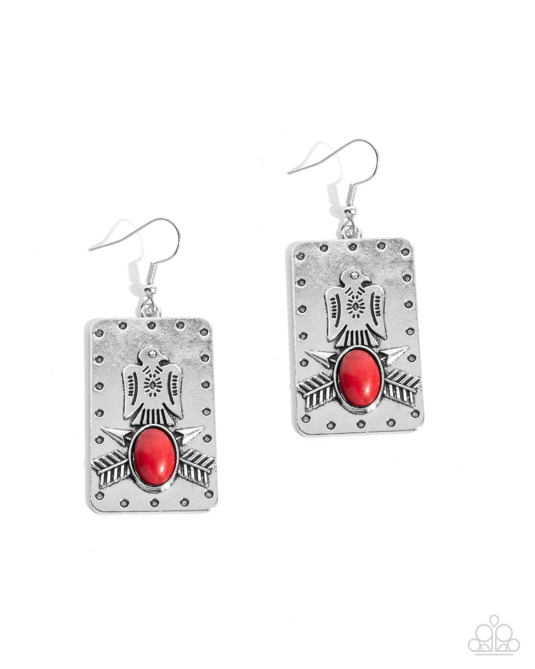 Invincible Icon - Red (Southwestern) Earring