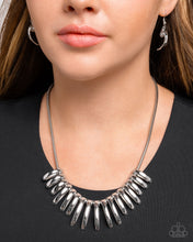 Load image into Gallery viewer, Chasing Chic - Silver Necklace
