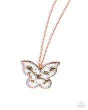 Load image into Gallery viewer, Skyward Shells - Copper (Penny Copper Butterfly) Necklace
