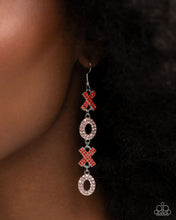 Load image into Gallery viewer, Complete Look - Multi Set: Courting Change - Multi Bracelet and XOXO Stream - Multi Earring (BB-MT-GC)
