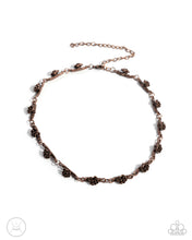 Load image into Gallery viewer, Complete Look - Copper Set: Rosy Reputation - Copper Necklace and Botanical Blend - Copper Bracelet (BB-CP-ES)
