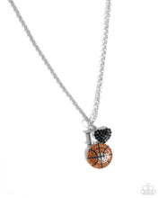 Load image into Gallery viewer, Basketball Balance - Orange Necklace
