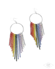 Load image into Gallery viewer, Streamlined Shimmer - Multi Earring
