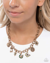Load image into Gallery viewer, Good Luck To You - Green (Charm) Necklace
