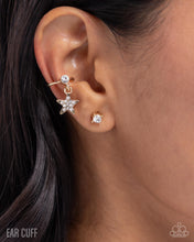Load image into Gallery viewer, Cosmic Cool - Gold (Cuff and Stud) Earring
