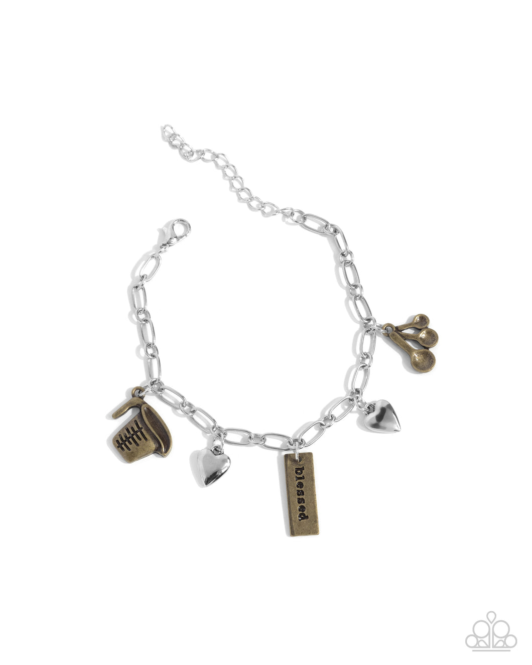 Glass Half Full Haute - Multi (Blessed) Charm Bracelet