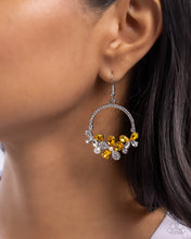 Load image into Gallery viewer, Bouquet Bliss - Yellow (Butterfly) Earring
