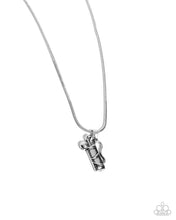 Load image into Gallery viewer, Hole in One Haute - Silver (Golf Bag) Necklace
