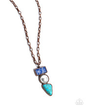 Load image into Gallery viewer, Collecting Character - Copper Necklace
