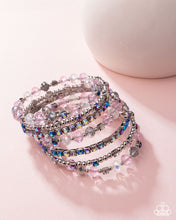 Load image into Gallery viewer, Sizzling Stack - Multi (Iridescent) Bracelet
