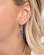 Load image into Gallery viewer, Outgoing Opulence - Blue (Heart) Necklace
