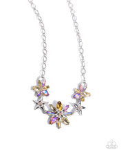 Load image into Gallery viewer, Complete Look - Yellow (Flower) Set: Floral Feature - Yellow Necklace and Floral Factor - Yellow Bracelet  (BB-YW-HF)
