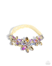 Load image into Gallery viewer, Complete Look - Yellow (Flower) Set: Floral Feature - Yellow Necklace and Floral Factor - Yellow Bracelet  (BB-YW-HF)
