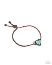 Load image into Gallery viewer, Complete Look - Copper Set: Necklace: &quot;Courting Calypso, Earring: &quot;Courting Color and Bracelet: &quot;Courting California (BB-CP-DH)
