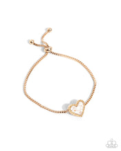 Load image into Gallery viewer, Courting Collection - Complete Look Set: Courting Calypso - Gold Necklace, Courting California - Gold Bracelet, Courting Color - Gold Post Earring (BB-GD-DG)
