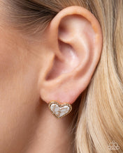 Load image into Gallery viewer, Courting Collection - Complete Look Set: Courting Calypso - Gold Necklace, Courting California - Gold Bracelet, Courting Color - Gold Post Earring (BB-GD-DG)
