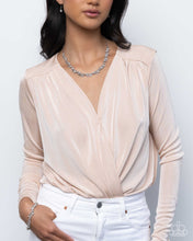 Load image into Gallery viewer, Complete Look - White (Rhinestone) Set: Leafy Lady - White Necklace and Leafy Lass - White Bracelet (BB-WT-CI)
