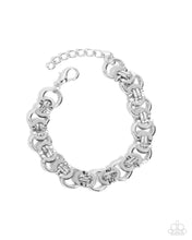 Load image into Gallery viewer, Fusion Foundation - Complete Look - Silver Set: Fatal Fusion - Silver Necklace and Fusion Feature - Silver Bracelet (BB-SV-CC)
