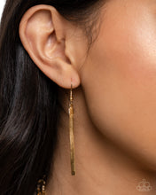 Load image into Gallery viewer, Complete Look - Gold Set: Mismatched Maverick - Gold Necklace and Mismatched Mechanic - Gold  Bracelet (BB-GD-BU)
