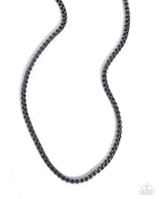 Load image into Gallery viewer, Complete Look Men&#39;s Black (Gunmetal) Set: Alternative Appeal - Black Necklace and Alternative Approach - Black Bracelet( BB-BK-BH)
