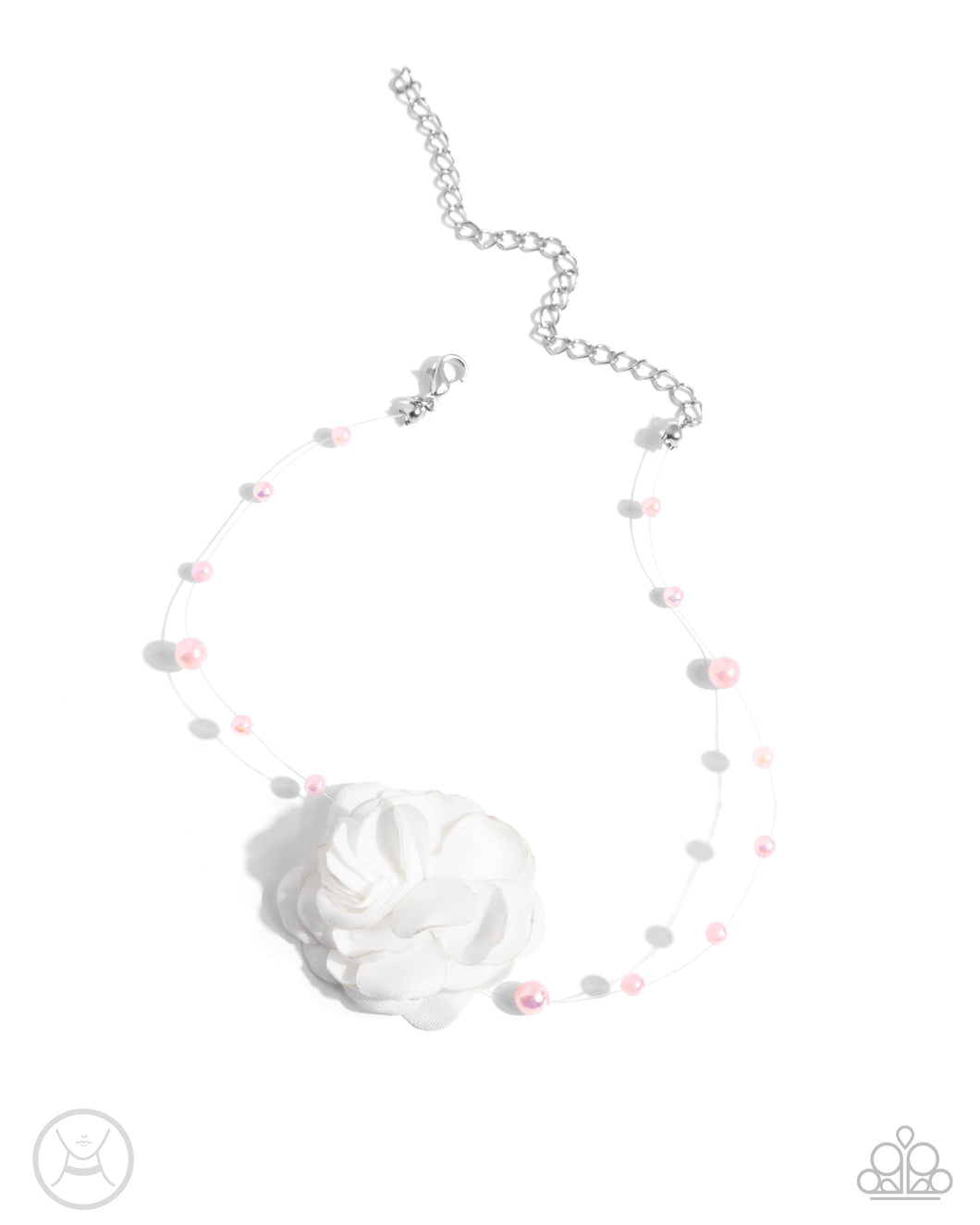 Life is the Bubbles - Pink Choker Necklace