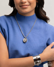 Load image into Gallery viewer, Rule the Light - Complete Look Silver Set: Rule the Night - Silver Necklace and Rule the Flight - Silver Bracelet  (BB-SV-IF)
