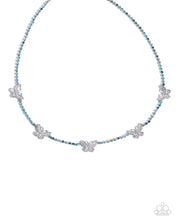 Load image into Gallery viewer, FANCIFUL of Life - Blue (Butterfly) Necklace
