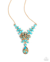 Load image into Gallery viewer, Haute Havoc - Brown (Turquoise) Necklace
