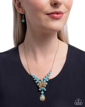 Load image into Gallery viewer, Haute Havoc - Brown (Turquoise) Necklace
